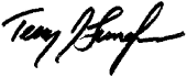 Terry J. Lundgren Signature